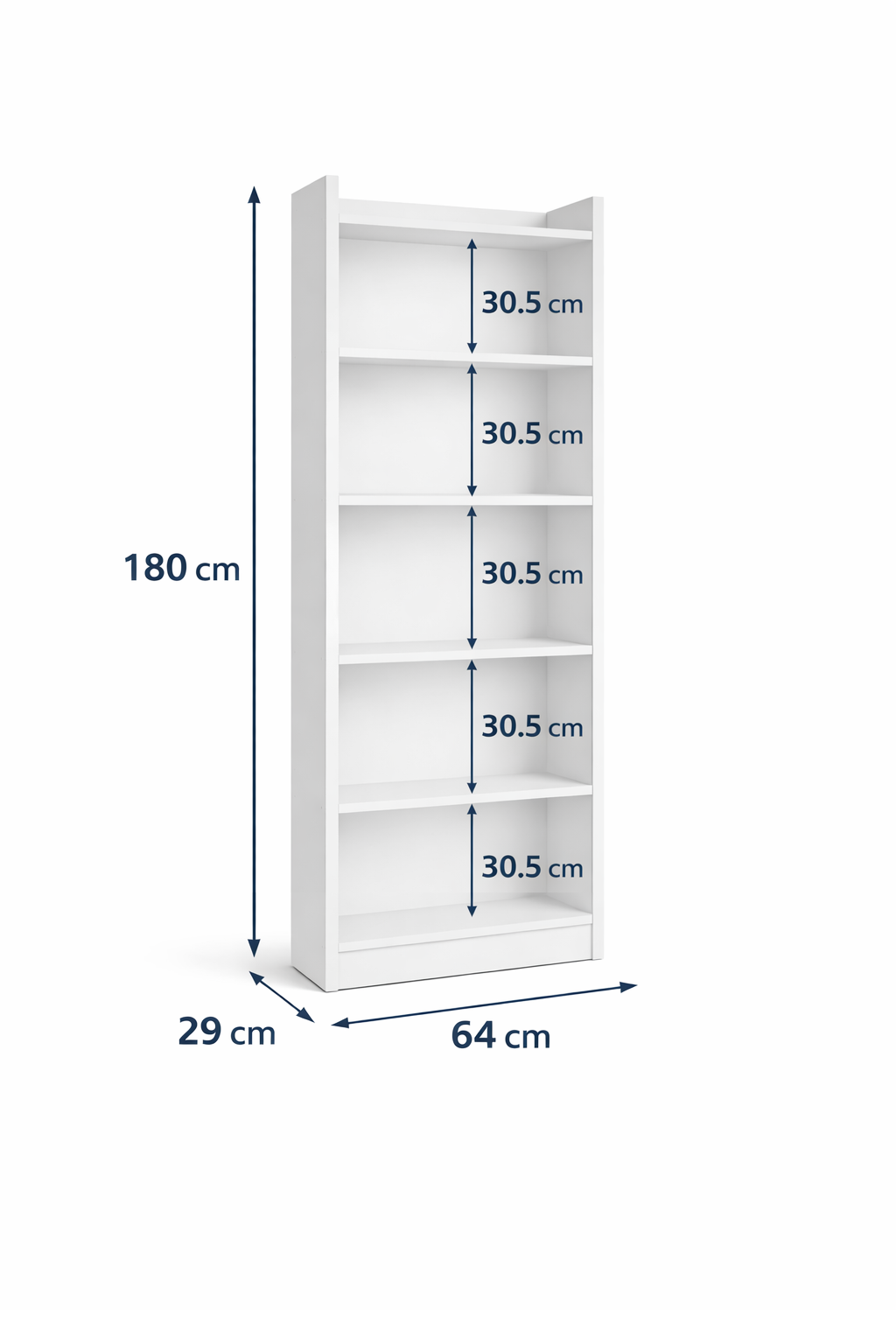 dimensioni della libreria dimensioni della libreria