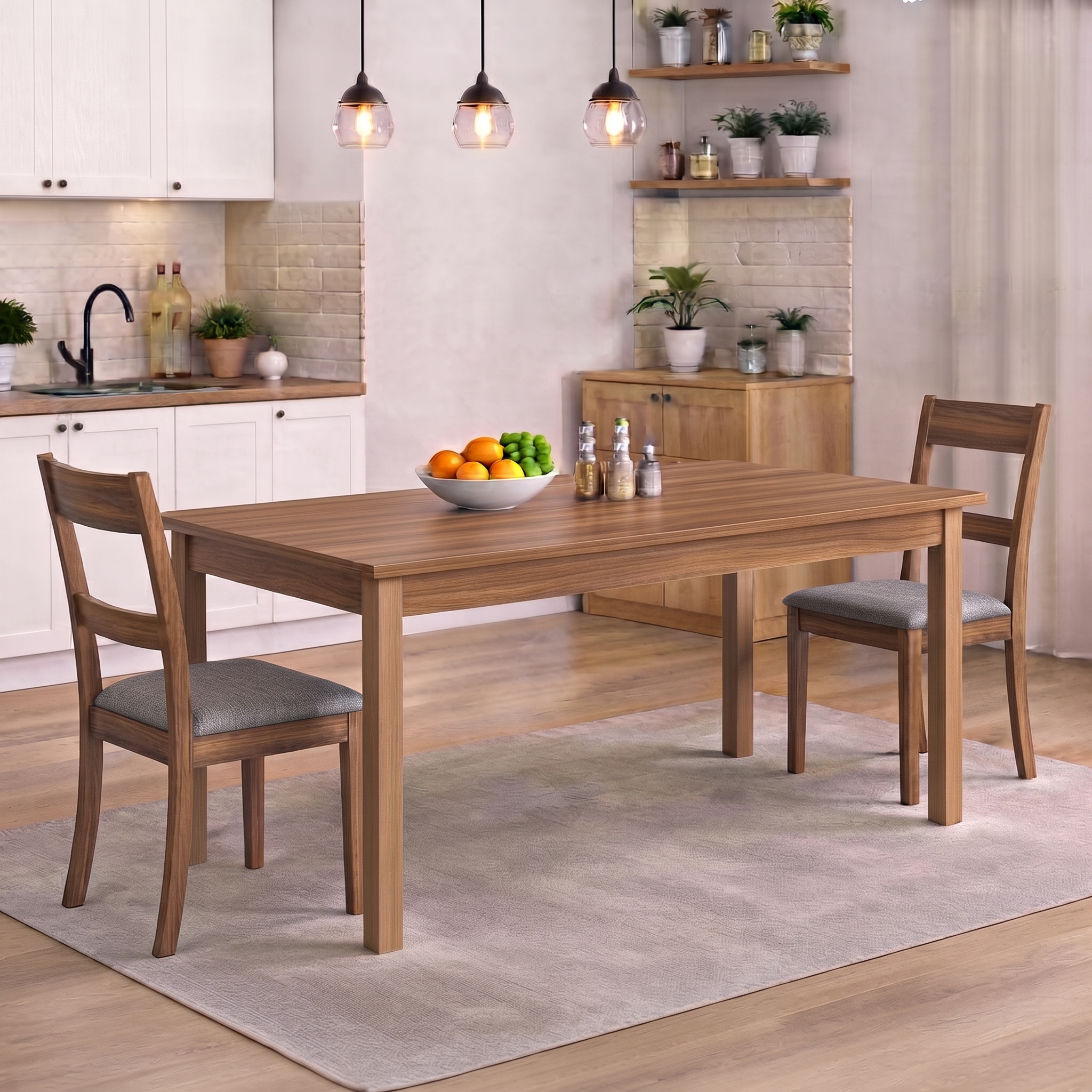 Tacolo 140×85 allungabile noce naturale Tacolo 140×85 allungabile noce naturale